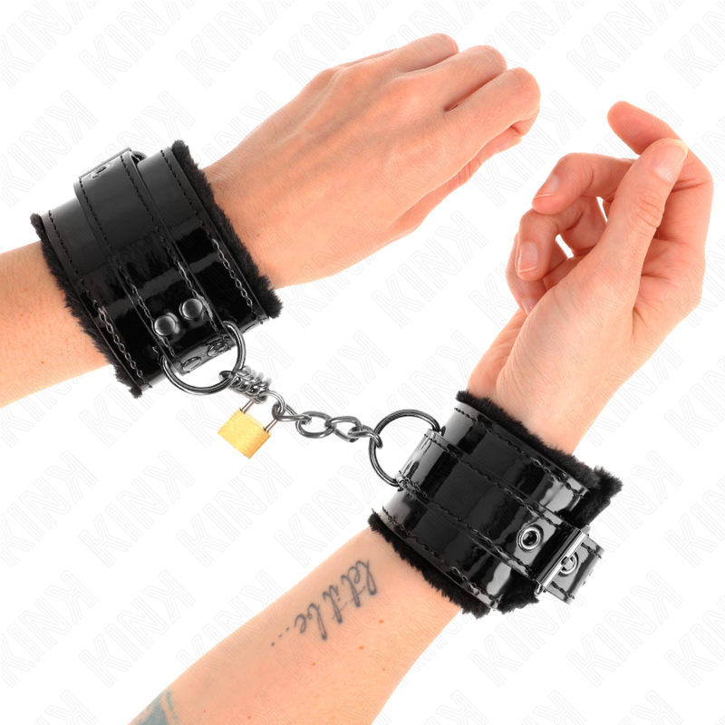 Kinklight Wrist Restraints With A Copper Lock Adjusable 17-29 Cm X 5.5 Cm | Niks.fi verkkokauppa