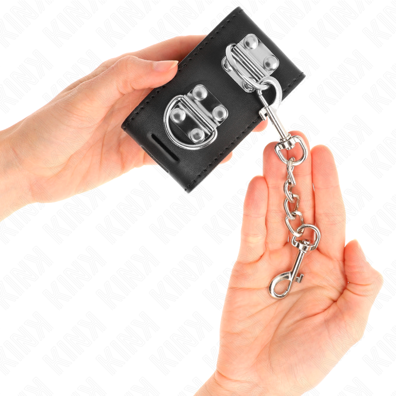 Kinkmultiposition Wrist Restraints With Padlock Closure Black Adjustable 16-23 Cm X 5.5 Cm | Niks.fi verkkokauppa