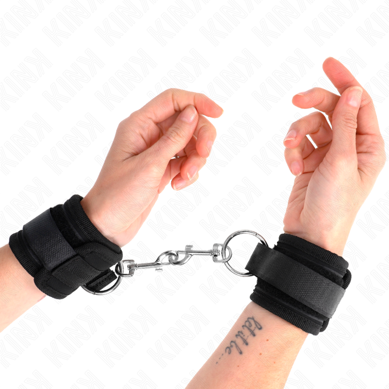 Kinkwrist Restraints Black Adjustable 18-35 Cm X 6 Cm | Niks.fi verkkokauppa