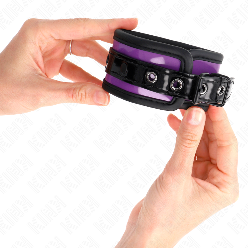 Kinkneoprene Wrist Restraints Light Purple Ajustable 21-28 Cm X 5 Cm | Niks.fi verkkokauppa