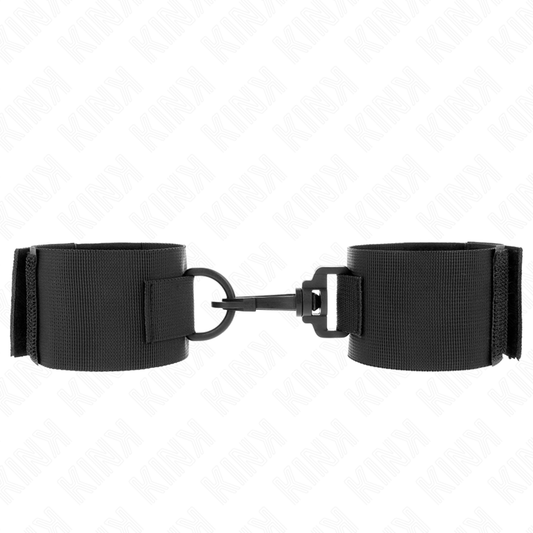 Kinknylon Wrist Restraints Black | Niks.fi verkkokauppa