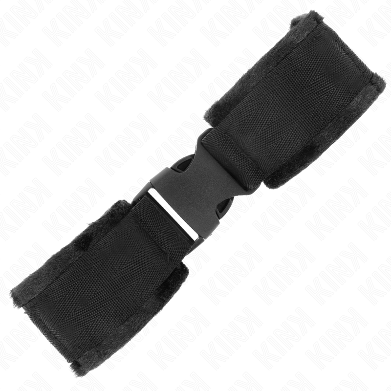 Kinknylon Bind Hook&Loop Wrist Restraints Red-Black Model 1 Ajdustable 25-35 Cm X 6 Cm | Niks.fi verkkokauppa
