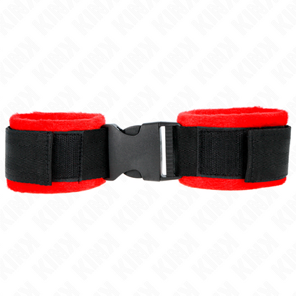 Kinknylon Bind Hook&Loop Wrist Restraints Black Model 1 Ajdustable 25-35 Cm X 6 Cm | Niks.fi verkkokauppa