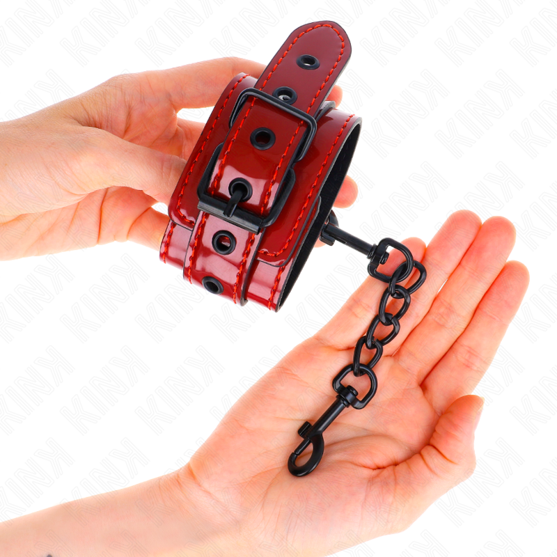 Kinkdark Red Wrist Cuffs 23 X 5 Cm | Niks.fi verkkokauppa
