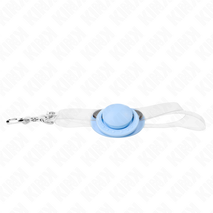 Kinklight Blue Pacifier Shaped Gag 5.5 X 4 Cm Adjustable 43-60 Cm | Niks.fi verkkokauppa