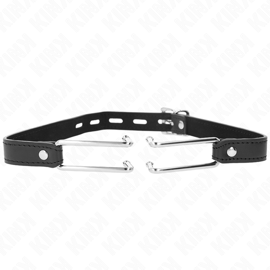Kinkmetal Hook Gag 11.5 Cm With Leatherette Strap Adjustable 39-58 Cm X 2 Cm | Niks.fi verkkokauppa