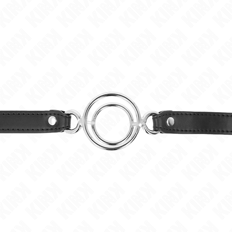 Kinkgag With Multiple O-Rings 5 Cm Black 63 X 2.5 Cm | Niks.fi verkkokauppa