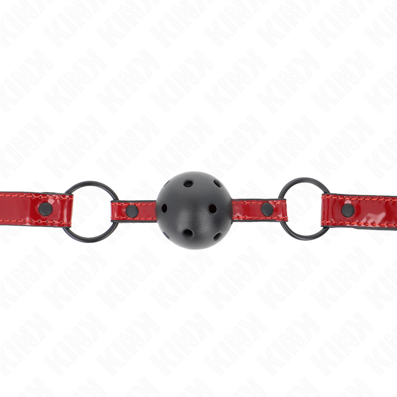 Kinkshiny Leatherette Ball 4.5 Cm Gag 63.5 X 2 Cm Adjustable 41 X 59 Cm | Niks.fi verkkokauppa