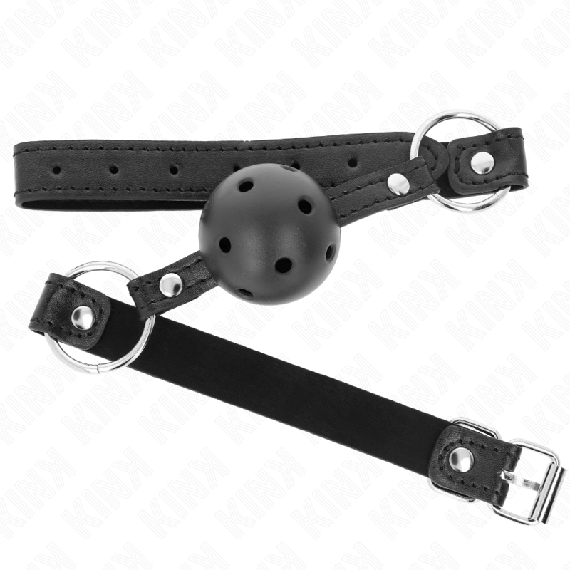 Kinkhollow Hard Black Ball 4.5 Cm Gag Model 1 63.5 X 2 Cm | Niks.fi verkkokauppa