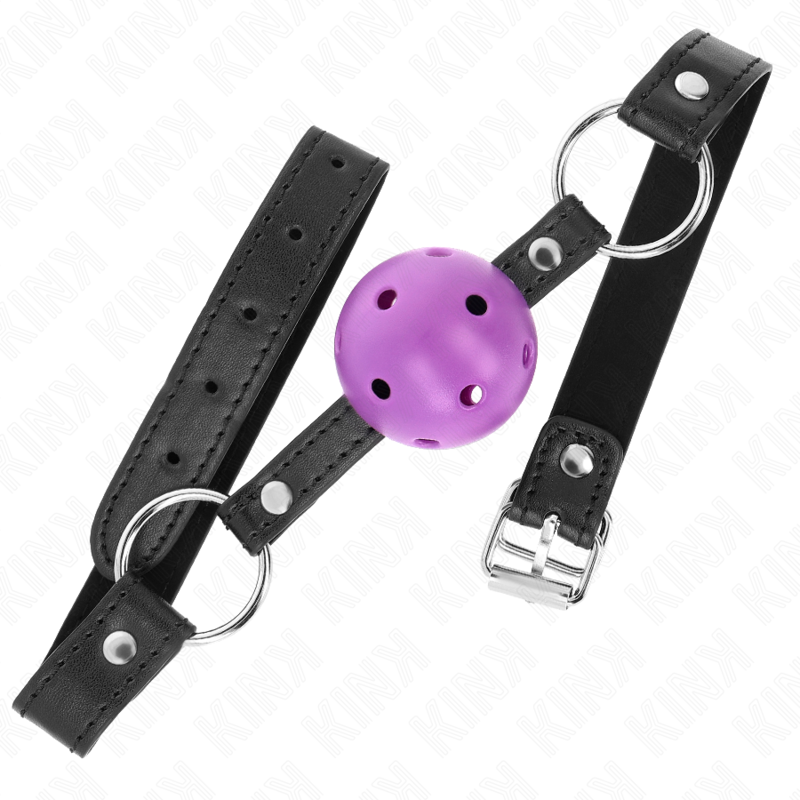 Kinkhollow Hard Purple Ball 4.5 Cm Gag 63.5 X 2 Cm | Niks.fi verkkokauppa
