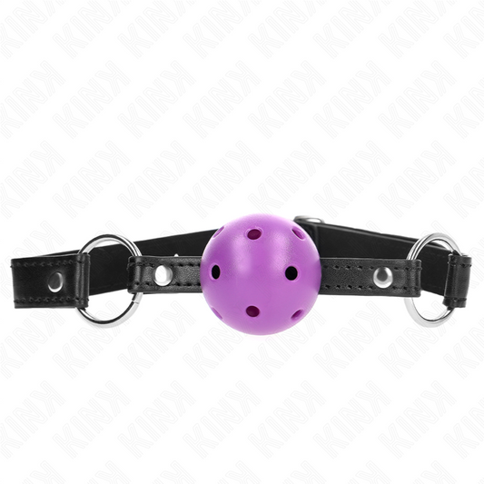 Kinkhollow Hard Purple Ball 4.5 Cm Gag 63.5 X 2 Cm | Niks.fi verkkokauppa