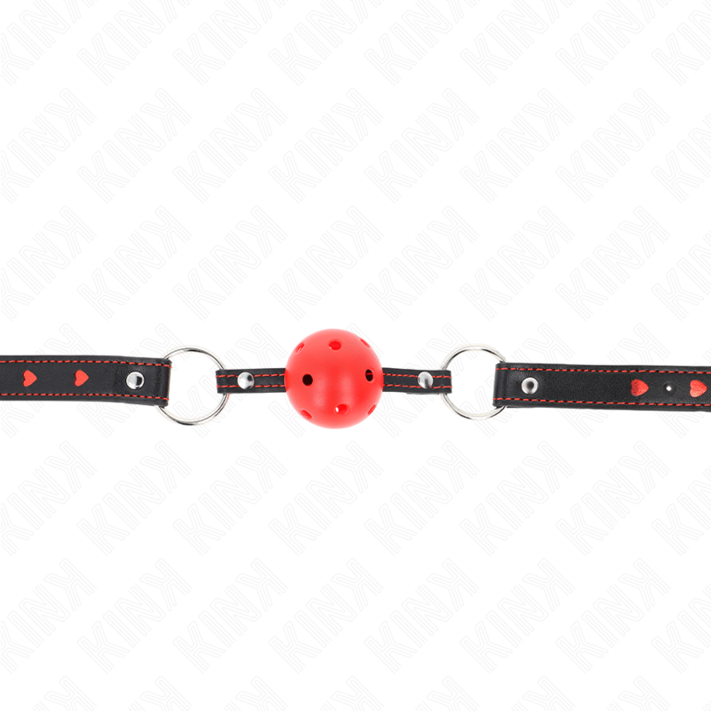 Kinkhollow Hard Red Ball Gag Model 2 65 X 2.5 Cm | Niks.fi verkkokauppa