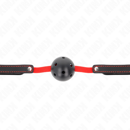 Kinkhollow Hard Mouth 4.5 Cm Gag With Elastic Belt 56 X 1.5 Cm | Niks.fi verkkokauppa