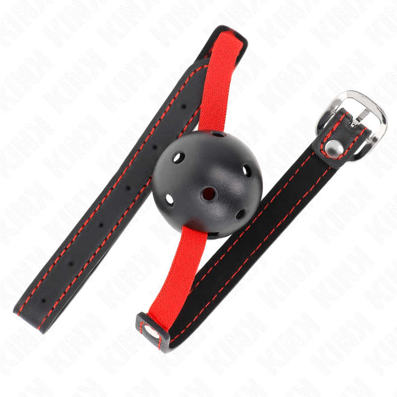 Kinkhollow Hard Mouth 4.5 Cm Gag With Elastic Belt 56 X 1.5 Cm | Niks.fi verkkokauppa