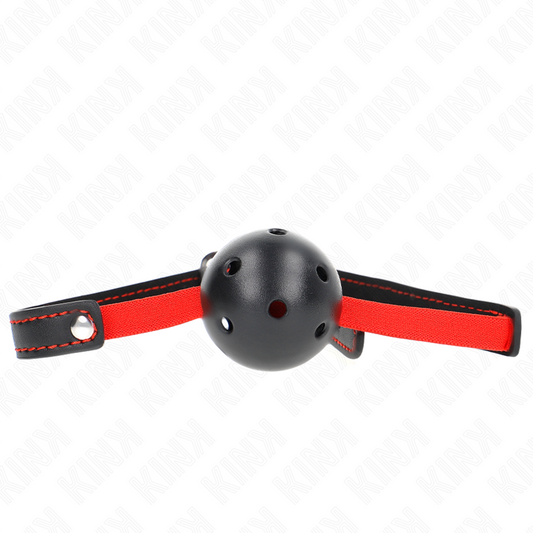 Kinkhollow Hard Mouth 4.5 Cm Gag With Elastic Belt 56 X 1.5 Cm | Niks.fi verkkokauppa