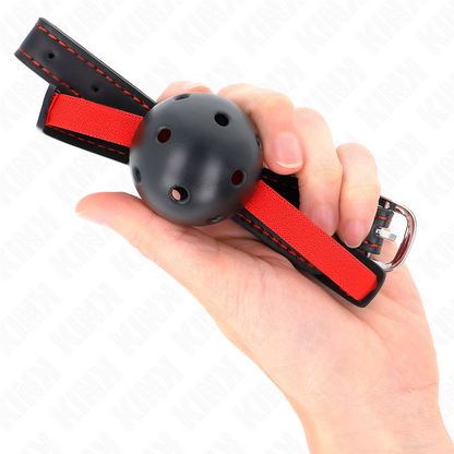 Kinkhollow Hard Mouth 4.5 Cm Gag With Elastic Belt 56 X 1.5 Cm | Niks.fi verkkokauppa