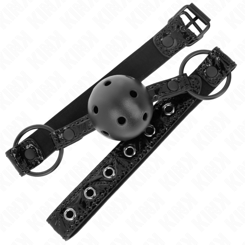 Kinkdiamond Pattern Ball 4.5 Cm Gag Model 3 64.5 Cm Adjustable 42-60 Cm | Niks.fi verkkokauppa