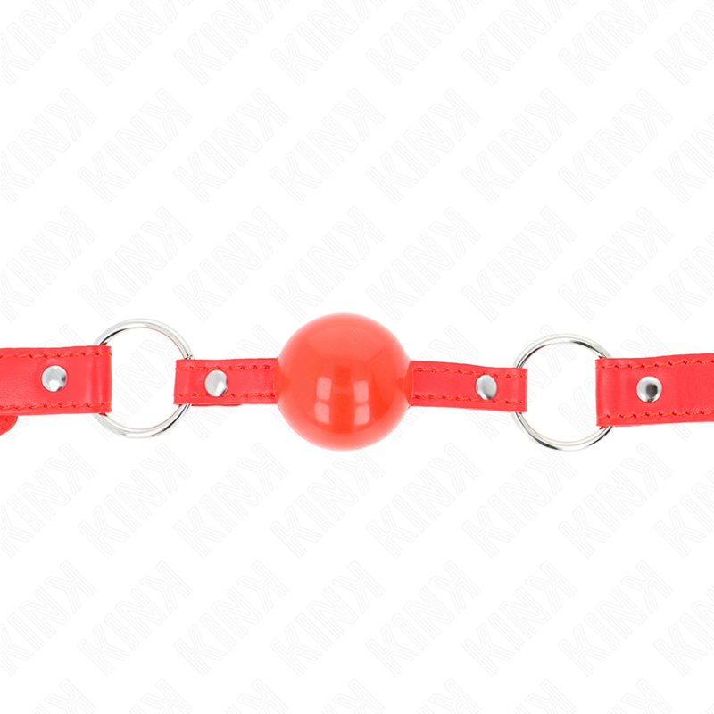 Kinktpe Ball 4 Cm Gag With Rojo Lock 60 X 2 Cm | Niks.fi verkkokauppa