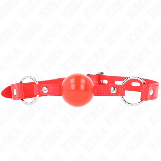 Kinktpe Ball 4 Cm Gag With Rojo Lock 60 X 2 Cm | Niks.fi verkkokauppa