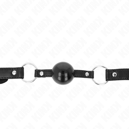 Kinkblack Tpe Ball 4 Cm Gag 60 X 2 Cm | Niks.fi verkkokauppa