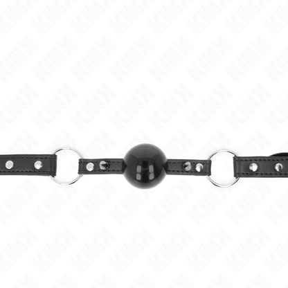 Kinkball 4 Cm Gag With Tip Rivet And Snap Lock 65 X 2 Cm | Niks.fi verkkokauppa