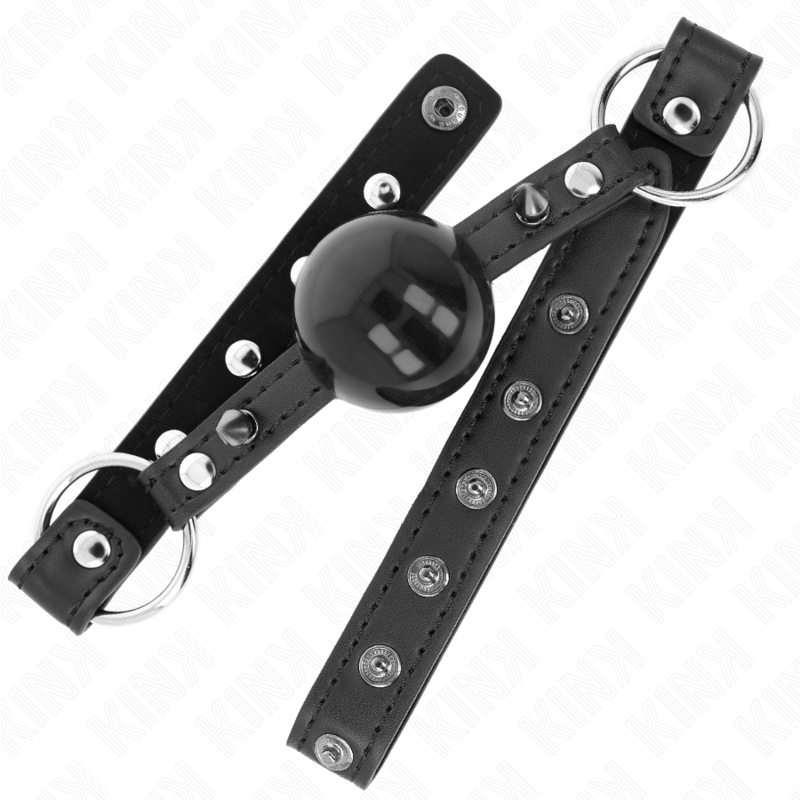 Kinkball 4 Cm Gag With Tip Rivet And Snap Lock 65 X 2 Cm | Niks.fi verkkokauppa
