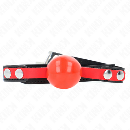 Kinksoft Tpe Ball 4 Cm Gag Model 4 60 X 2 Cm Adjustable 37-52 Cm | Niks.fi verkkokauppa