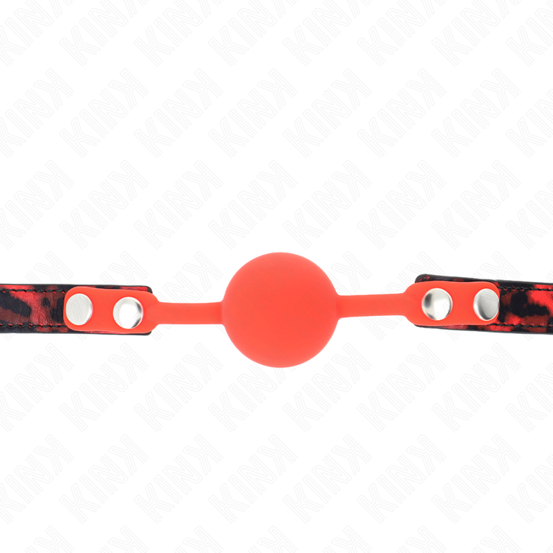 Kinkmodel 2 Silicone Ball 4 Cm Gag With Lock 60 X 2 Cm | Niks.fi verkkokauppa