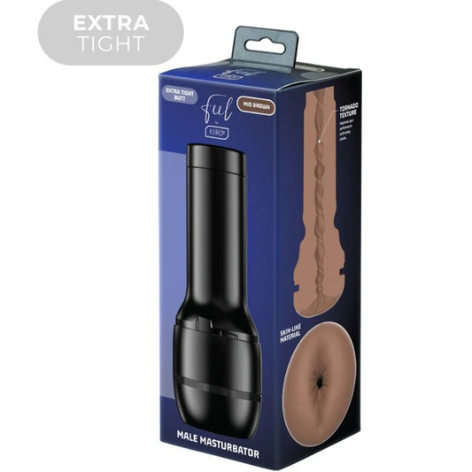 Feel Stroker Extra Tight Butt Mid Brown | Niks.fi verkkokauppa