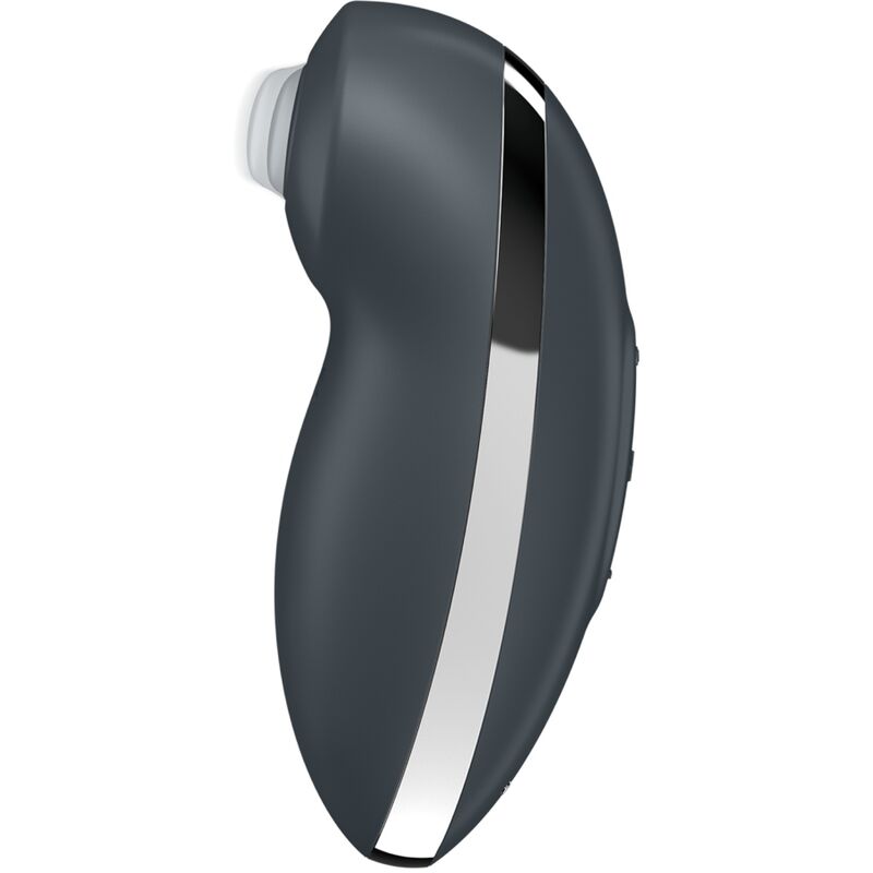 Satisfyertap & Climax 2 Vibrator & Stimulator Grey | Niks.fi verkkokauppa