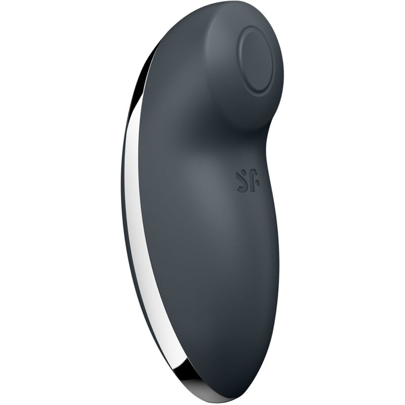 Satisfyertap & Climax 2 Vibrator & Stimulator Grey | Niks.fi verkkokauppa