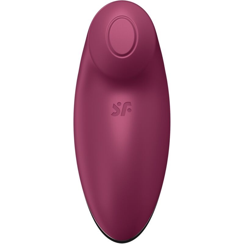 Satisfyertap & Climax 2 Vibrator & Stimulator Red | Niks.fi verkkokauppa