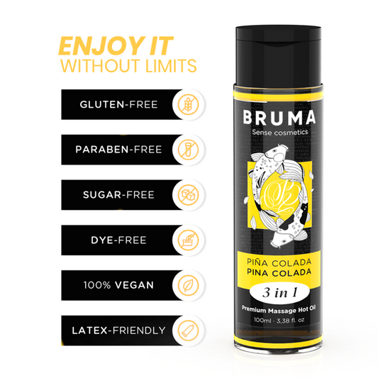 Premium Massage Hot Oil Pina Colada 3 In 1100 Ml | Niks.fi verkkokauppa