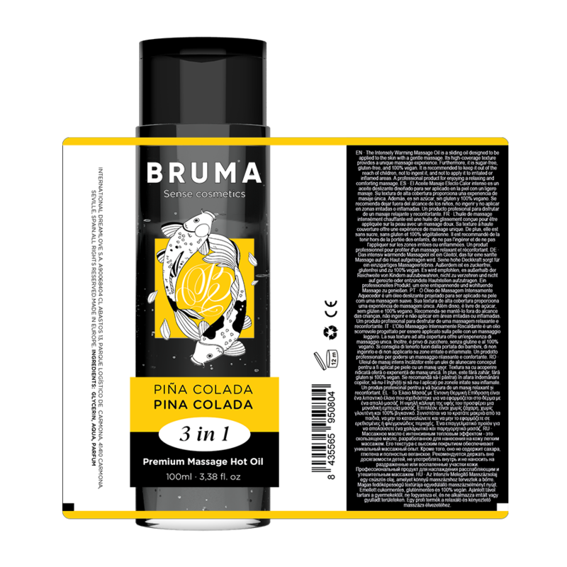 Premium Massage Hot Oil Pina Colada 3 In 1100 Ml | Niks.fi verkkokauppa