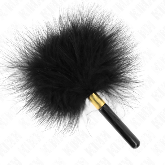 Kinkblack Gold Metal Tickle Feathers 18 Cm | Niks.fi verkkokauppa