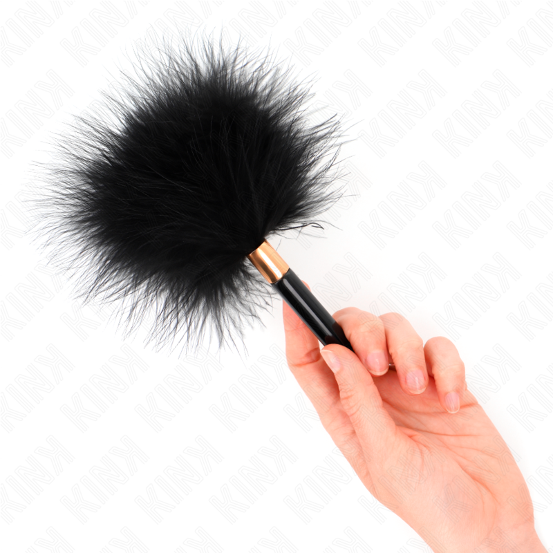 Kinkblack Gold Metal Tickle Feathers 18 Cm | Niks.fi verkkokauppa