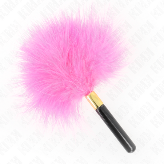 Kinkfuchsia Gold Metal Tickle Feathers 18 Cm | Niks.fi verkkokauppa