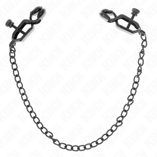 Kinkflat Chain Nipple Clamps Black 30 Cm | Niks.fi verkkokauppa
