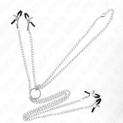 Kink4 Nipple And Clit Clamps Adjustable Silver | Niks.fi verkkokauppa