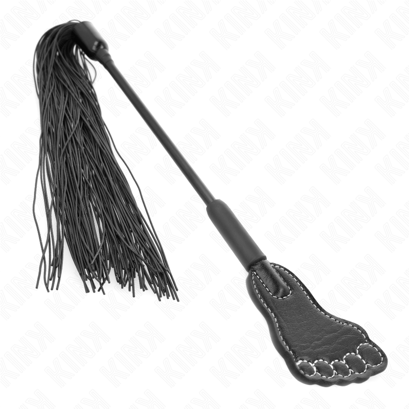 Kinkfoot Shaped Paddle With Tassel Whip 31 Cm | Niks.fi verkkokauppa
