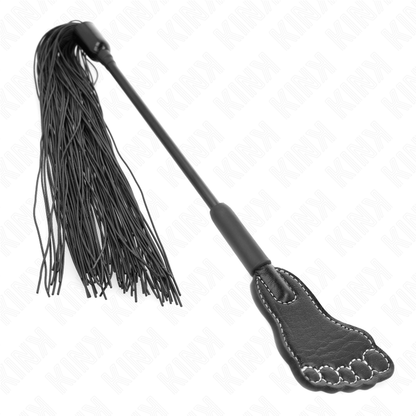 Kinkfoot Shaped Paddle With Tassel Whip 31 Cm | Niks.fi verkkokauppa