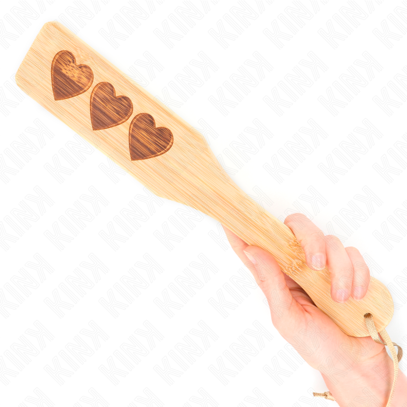 Kinkbamboo Pallet Heart Design 32 X 5.5 Cm | Niks.fi verkkokauppa