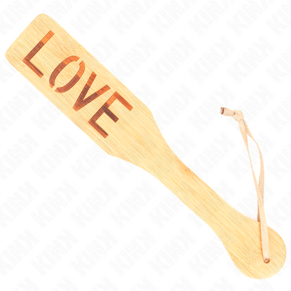 Kinkbamboo Palette Word Love 32 X 5.5 Cm | Niks.fi verkkokauppa