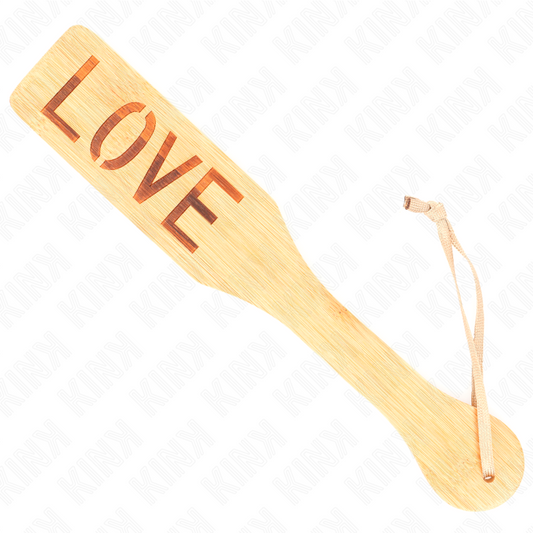 Kinkbamboo Palette Word Love 32 X 5.5 Cm | Niks.fi verkkokauppa