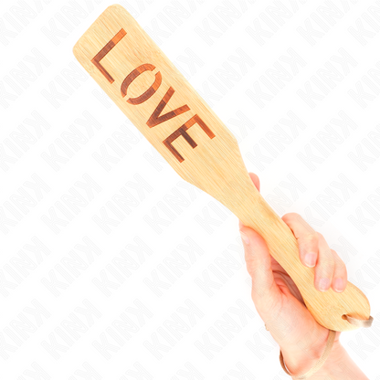 Kinkbamboo Palette Word Love 32 X 5.5 Cm | Niks.fi verkkokauppa