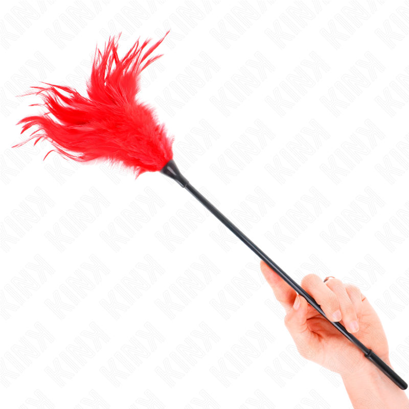 Kinkmultiple Red Tickle Feathers 45 Cm | Niks.fi verkkokauppa