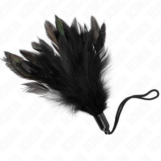 Kinktickle Feathers With Rope Handle Plastic Base 15 Cm | Niks.fi verkkokauppa