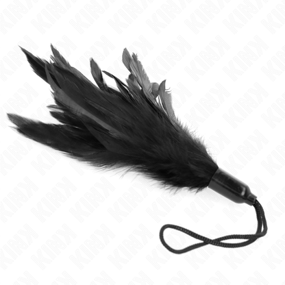 Kinktickle Feathers With Rope Handle Plastic Base 15 Cm | Niks.fi verkkokauppa