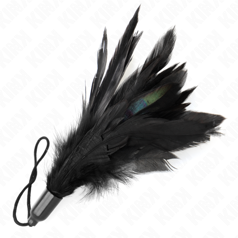 Kinktickle Feathers With Rope Handle Plastic Base 15 Cm | Niks.fi verkkokauppa
