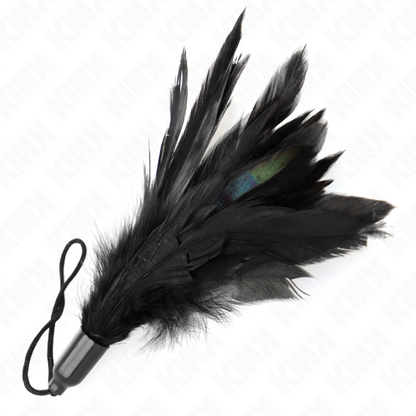 Kinktickle Feathers With Rope Handle Plastic Base 15 Cm | Niks.fi verkkokauppa